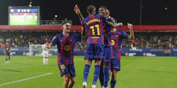 巴萨主场6-0横扫瓦伦西亚，连续3场狂轰18球，高居西甲积分榜前列