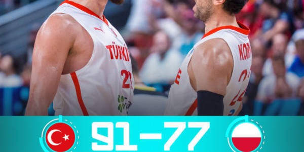 欧洲杯综述：申京三双字母29+6 希腊土耳其会师半决赛