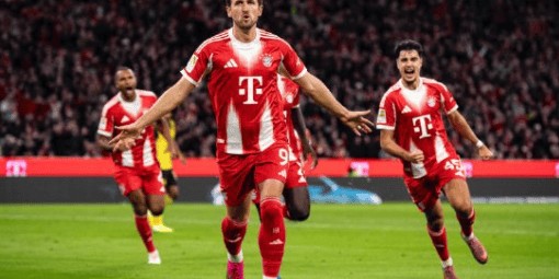 德甲焦点战，拜仁慕尼黑2-1力克多特蒙德，凯恩破门助球队七连胜领跑积分榜